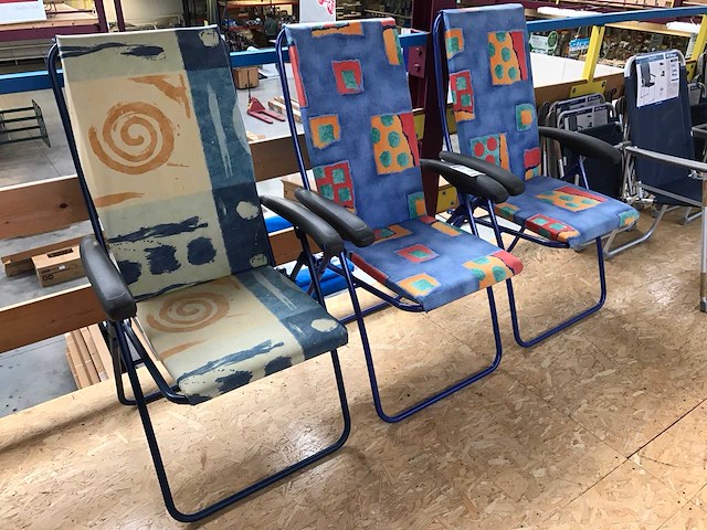 Lafuma campingstoelen divers (3x) - afbeelding 1 van  1