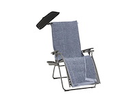 Lafuma evolution zero-gravity relaxstoel ash grey - afbeelding 2 van  5