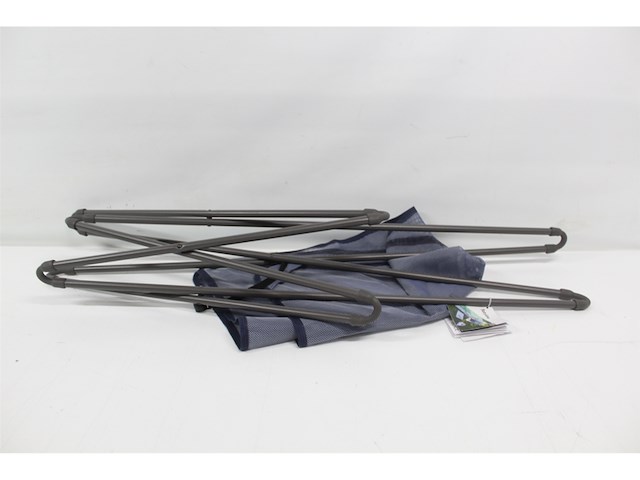 Lafuma mobilier maxi pop up folding chair met batyline blauw/grijs - afbeelding 3 van  3