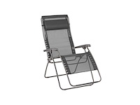 Lafuma rsxa xl relaxstoel verstelbaar inklapbaar zwart - afbeelding 1 van  6