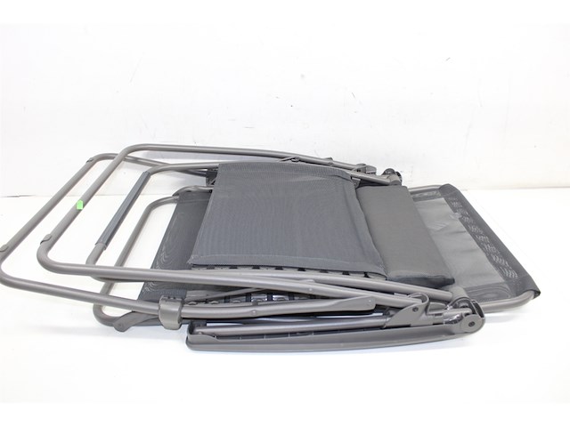 Lafuma rsxa xl relaxstoel verstelbaar inklapbaar zwart - afbeelding 5 van  6