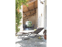 Lafuma transabed air comfort loungestoel verstelbaar inklapbaar taupe - afbeelding 4 van  5