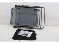 Lafuma zen edition zerogravity relaxstoel grijs/blauw - afbeelding 1 van  1