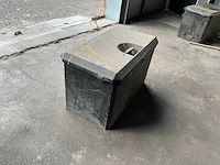 Lag aanhangwagenkist voor gereedschap/sjorbanden - afbeelding 2 van  6