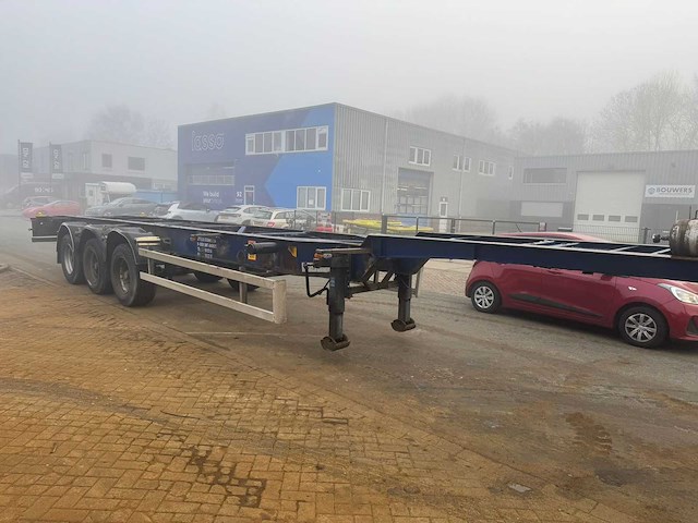 Lag trailer n.v 0-3-39 lt2 container oplegger - afbeelding 4 van  8