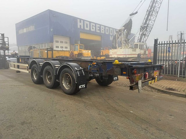 Lag trailer n.v 0-3-39 lt2 container oplegger - afbeelding 5 van  8