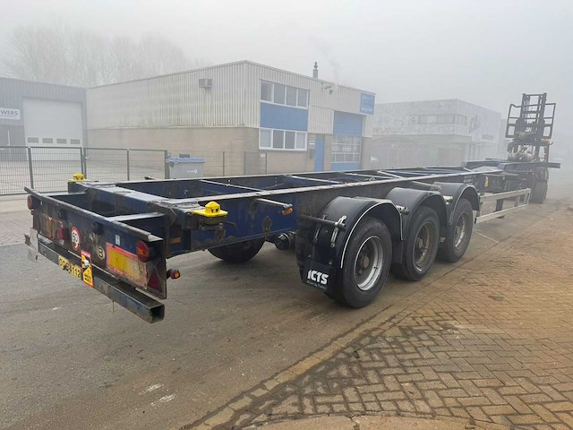 Lag trailer n.v 0-3-39 lt2 container oplegger - afbeelding 1 van  4