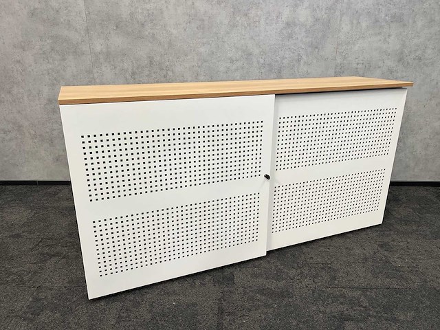 Lage stalen akoestische schuifdeurkast - afbeelding 3 van  10