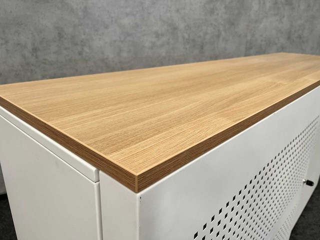 Lage stalen akoestische schuifdeurkast - afbeelding 5 van  10