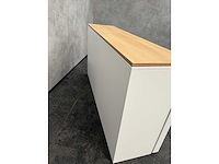 Lage stalen akoestische schuifdeurkast - afbeelding 9 van  10