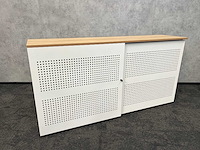 Lage stalen akoestische schuifdeurkast - afbeelding 3 van  8