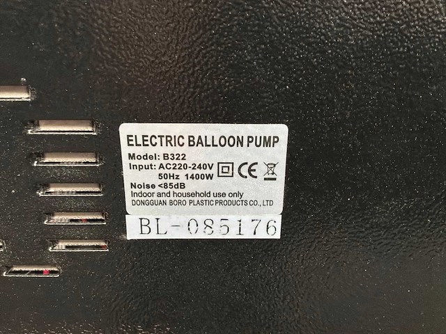 Lagenda b322 elektrische ballonpomp (2x) - afbeelding 4 van  6