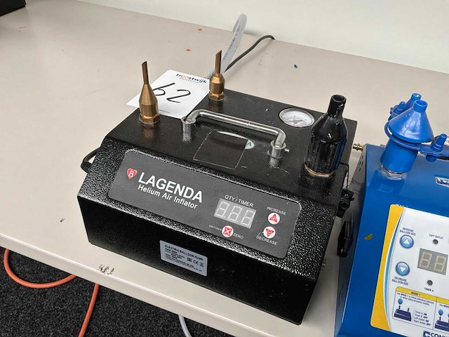 Lagenda helium elektrische opblaaspomp - afbeelding 6 van  6