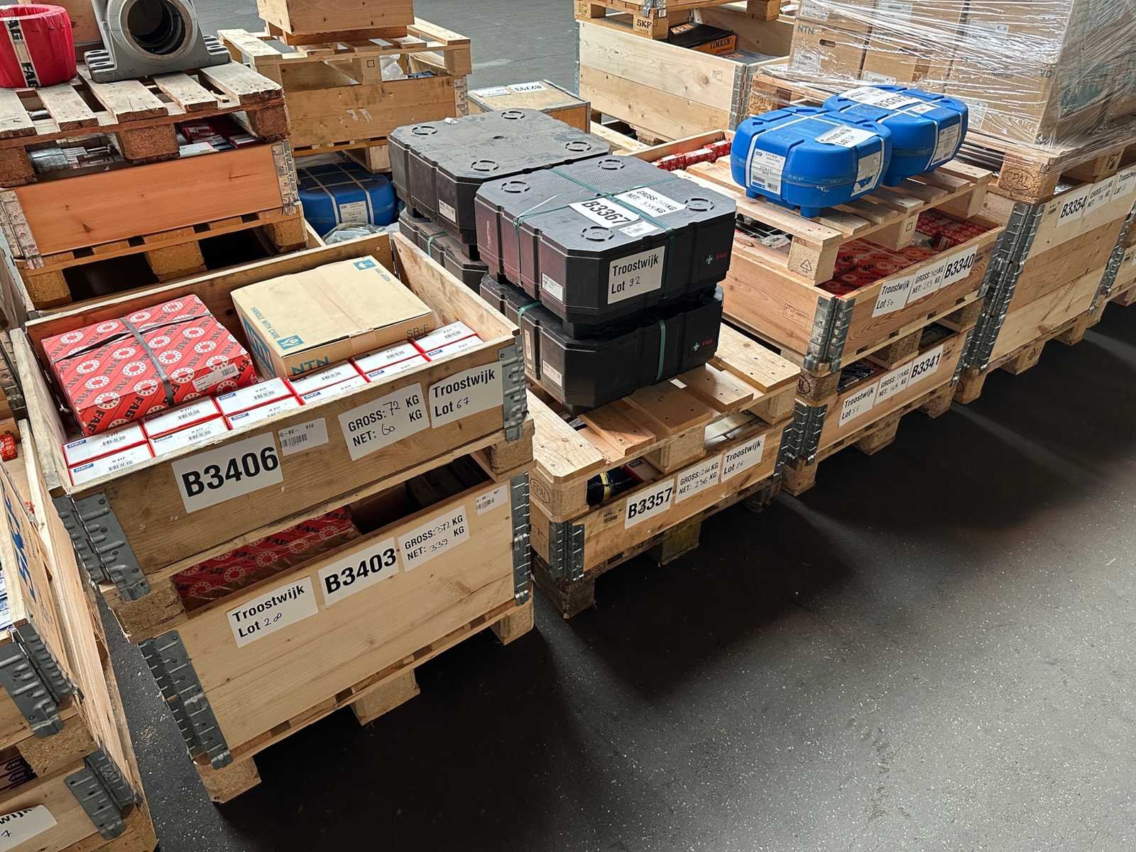 Lagers van skf, fag, ina en andere fabrikanten