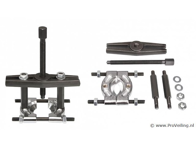 Lagertrekker / gereedschapset - 14-delig - incl. koffer - afbeelding 2 van  8