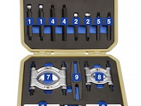 Lagertrekker / gereedschapset - 14-delig - incl. koffer - afbeelding 1 van  8