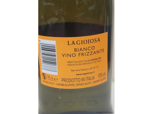 Lagioiosa frizzante witte wijn - 75 cl - winkelverkoopprijs € 7.45 - afbeelding 3 van  3