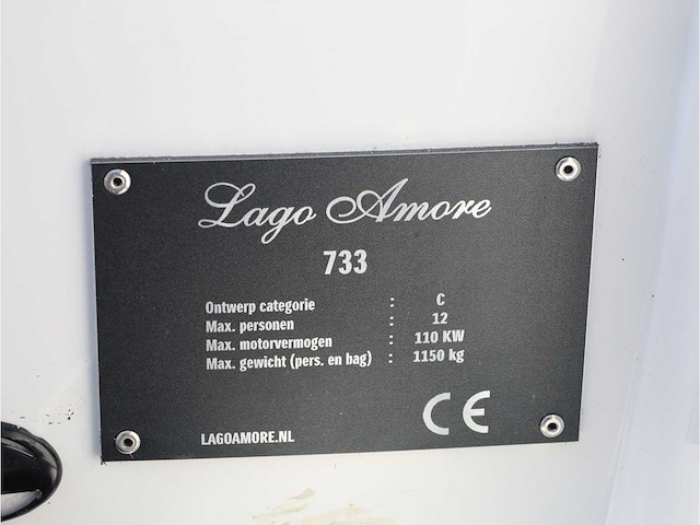 Lago amore 733 tender black edition honda 150pk full options - afbeelding 55 van  81