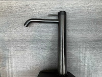 Lagoo garda wastafelkraan hoog brushed gunmetal pvd - afbeelding 5 van  6