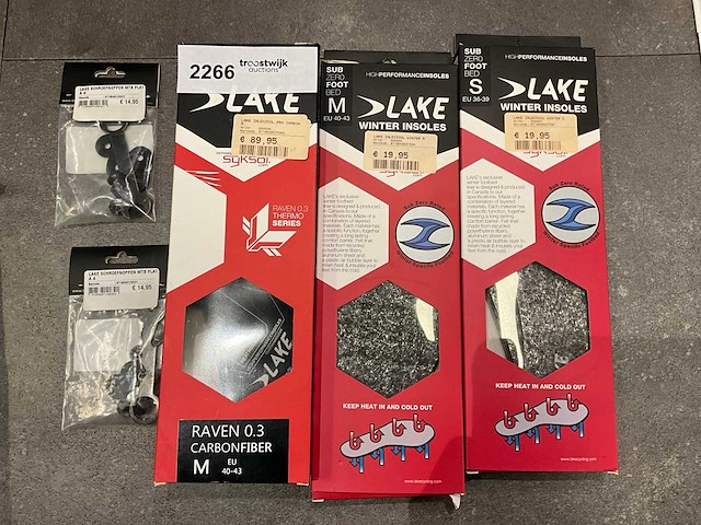 Lake fietsschoen onderdelen (5x) - afbeelding 1 van  3