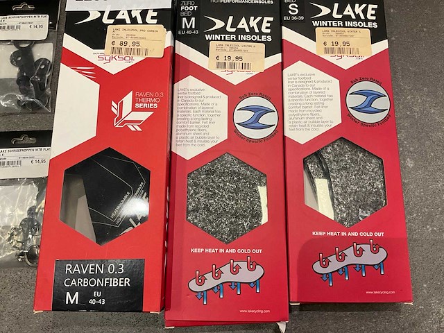 Lake fietsschoen onderdelen (5x) - afbeelding 3 van  3