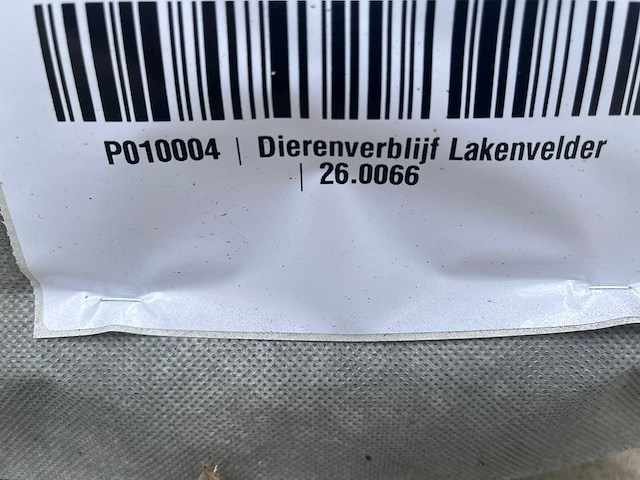Lakenvelder - dierenverblijf 1630x900x1400mm - afbeelding 3 van  3