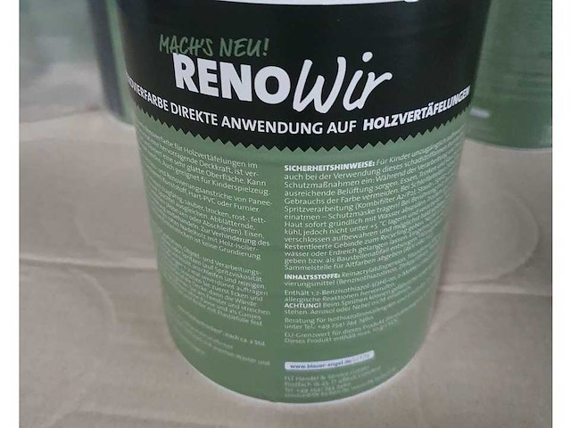 Lakverf houten lambrisering renowir (175x) - afbeelding 2 van  4