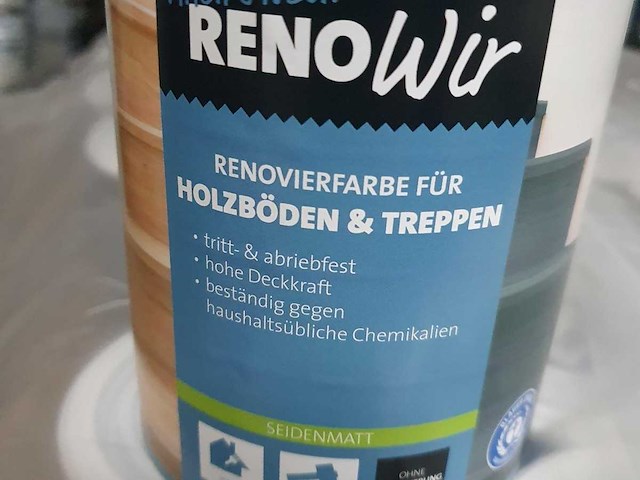 Lakverf houten vloeren trappen renowir (150x) - afbeelding 2 van  3