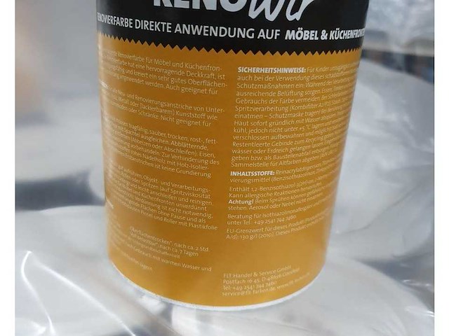 Lakverf meubels keukenfronten renowir (120x) - afbeelding 2 van  4