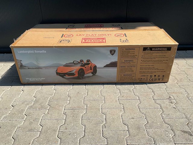 Lamborghini a500 revuelto elektrische kinderauto - afbeelding 17 van  39