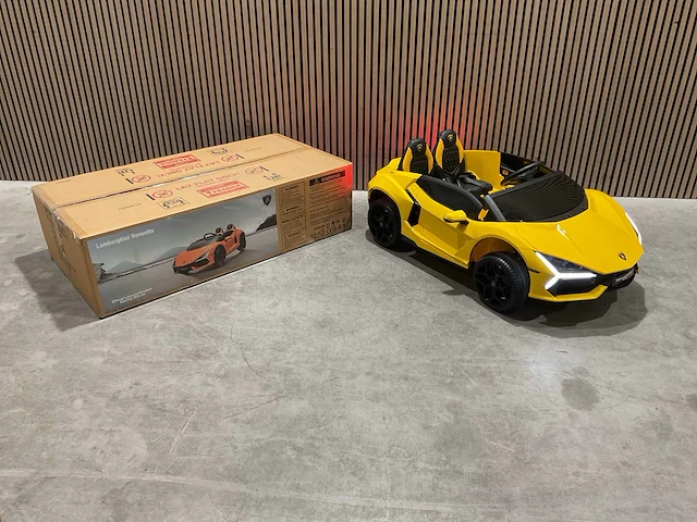 Lamborghini a500 revuelto elektrische kinderauto - afbeelding 15 van  39