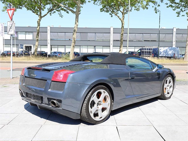 Lamborghini gallardo spyder 5.0 v10 e-gear 519pk automaat 2007 - afbeelding 9 van  47