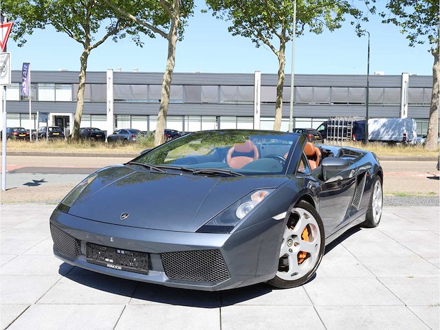 Lamborghini gallardo spyder 5.0 v10 e-gear 519pk automaat 2007 - afbeelding 1 van  47