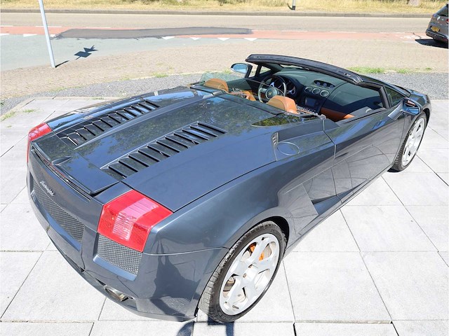 Lamborghini gallardo spyder 5.0 v10 e-gear 519pk automaat 2007 - afbeelding 6 van  29