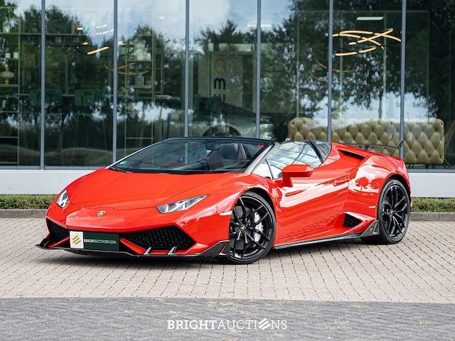 Lamborghini huracán spyder lp610-4 5.2 v10 610pk 4wd 2017, knr-08-n - afbeelding 12 van  82