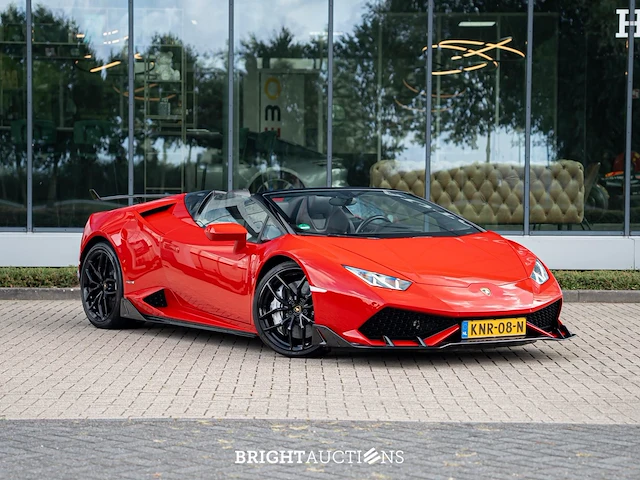 Lamborghini huracán spyder lp610-4 5.2 v10 610pk 4wd 2017, knr-08-n - afbeelding 8 van  82