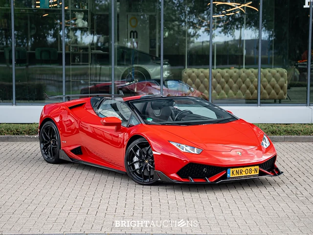Lamborghini huracán spyder lp610-4 5.2 v10 610pk 4wd 2017, knr-08-n - afbeelding 10 van  82