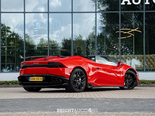 Lamborghini huracán spyder lp610-4 5.2 v10 610pk 4wd 2017, knr-08-n - afbeelding 20 van  82