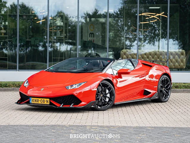 Lamborghini huracán spyder lp610-4 5.2 v10 610pk 4wd 2017, knr-08-n - afbeelding 23 van  82