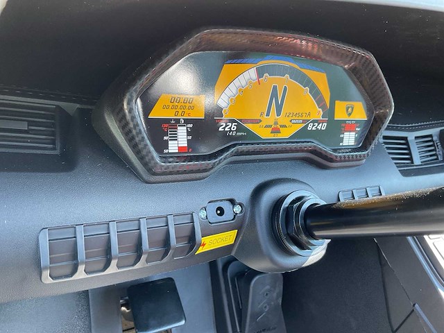 Lamborghini sv aventador elektrische kinderauto - afbeelding 4 van  21