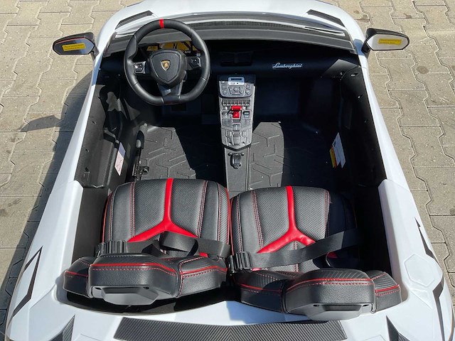 Lamborghini sv aventador elektrische kinderauto - afbeelding 5 van  21