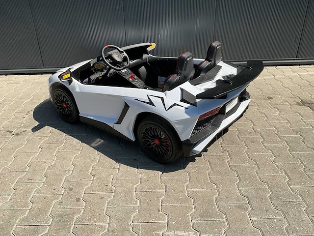 Lamborghini sv aventador elektrische kinderauto - afbeelding 6 van  21