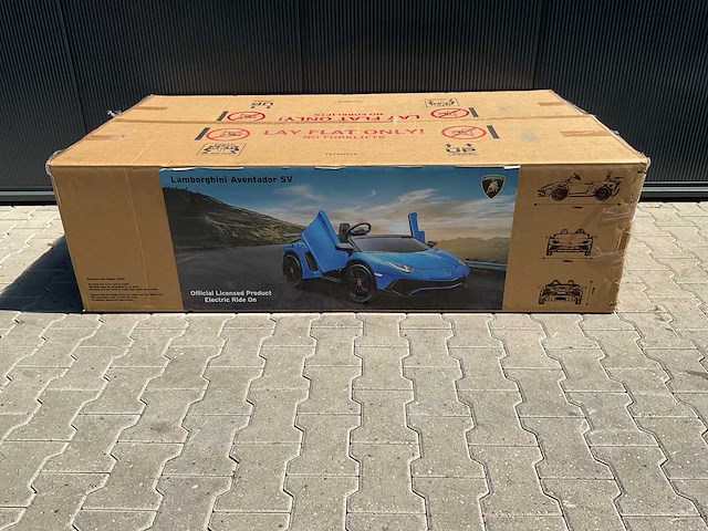 Lamborghini sv aventador elektrische kinderauto - afbeelding 15 van  21