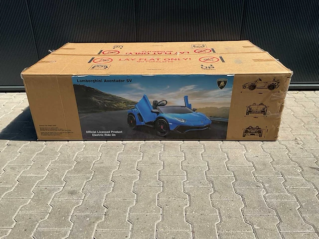Lamborghini sv aventador elektrische kinderauto - afbeelding 15 van  21