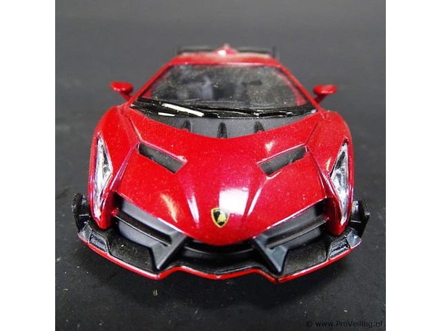 Lamborghini veneno rood\ - afbeelding 5 van  5