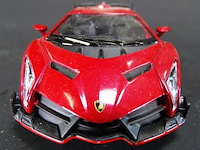 Lamborghini veneno rood - afbeelding 5 van  5