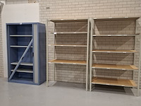 Lameldeurkast met 2x stelling - afbeelding 1 van  5