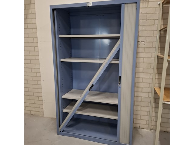 Lameldeurkast met 2x stelling - afbeelding 2 van  5