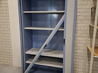 Lameldeurkast met 2x stelling - afbeelding 2 van  5