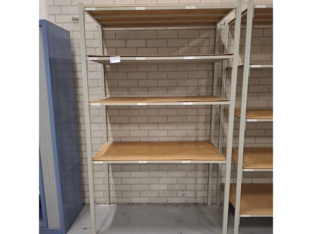 Lameldeurkast met 2x stelling - afbeelding 3 van  5
